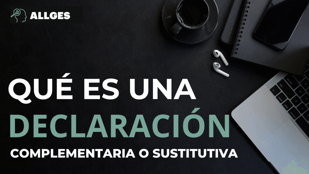 Declaración complementaria
