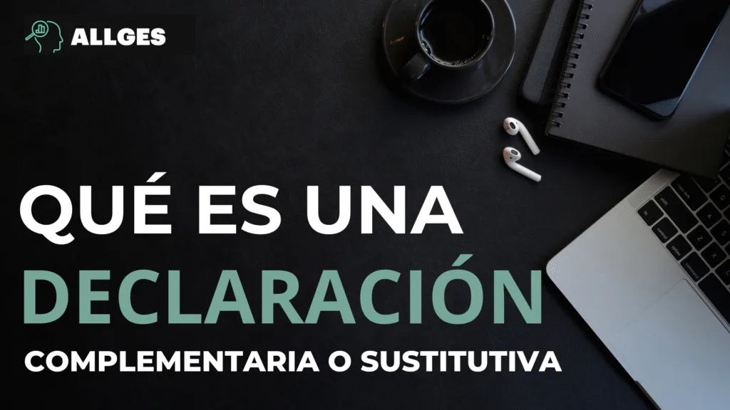 Declaración complementaria