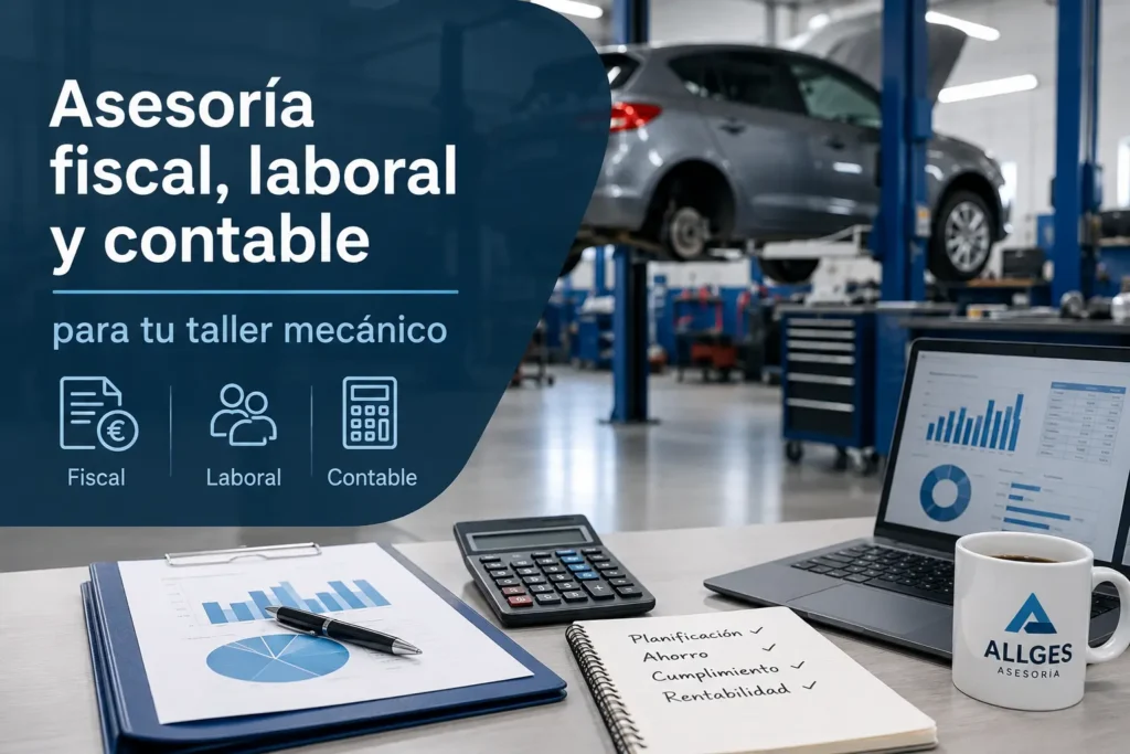 Asesoría fiscal, laboral y contable para tu taller mecánico: la clave para gestionar mejor tu negocio 2 asesoría fiscal para talleres mecánicos