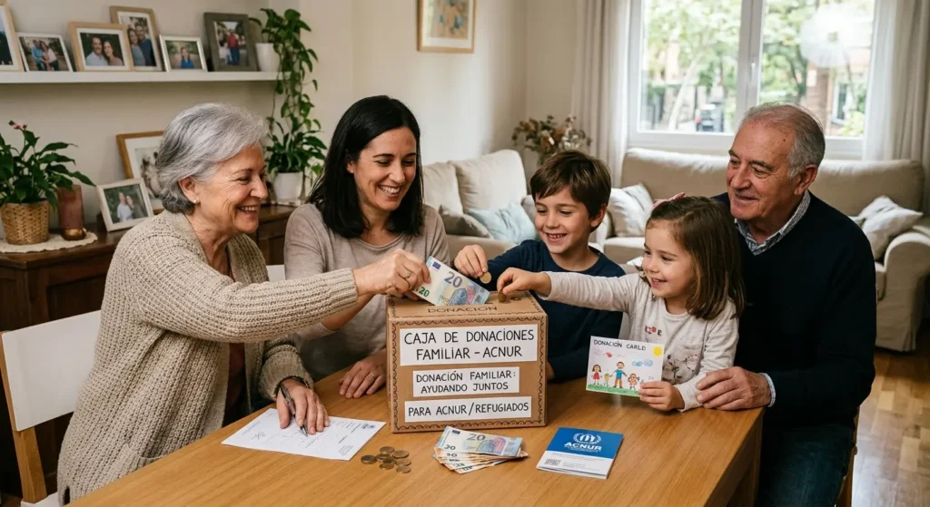 Donación entre familiares
