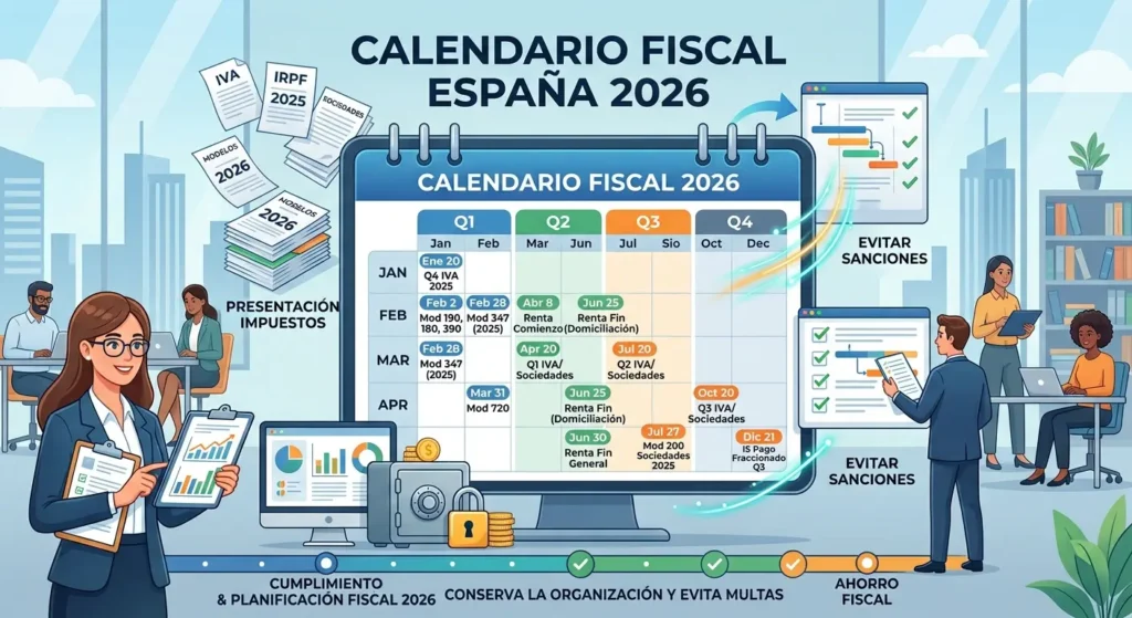 Calendario Fiscal Digital Gratuito