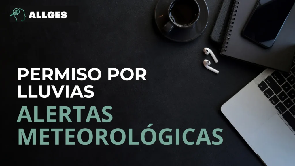 Portada Permiso por lluvias y alertas meteorológicas