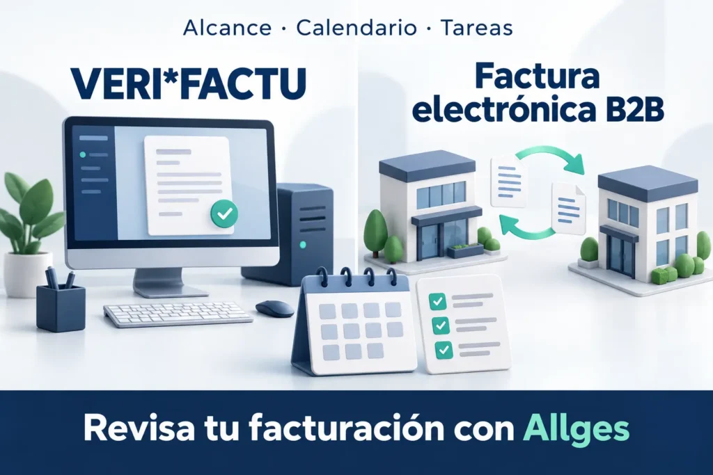 VERIFACTU y factura electrónica B2B