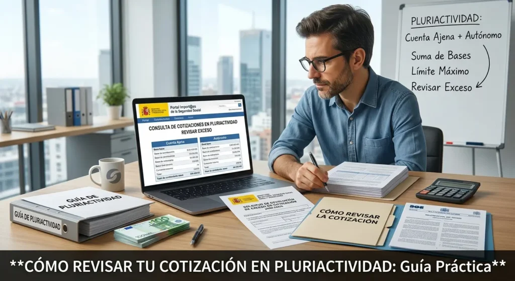 Trabajar por cuenta ajena y ser autónomo: cómo revisar la cotización en pluriactividad 4 Cotizacion en pluriactividad